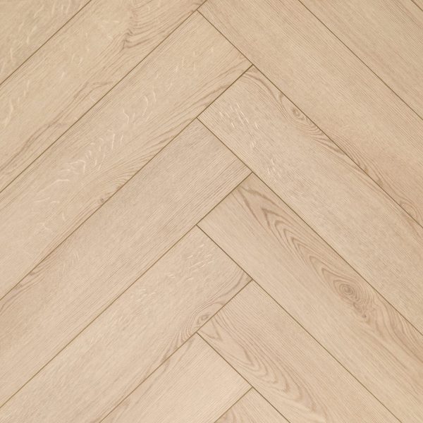 Floer Visgraat Laminaat Creme Eiken Vloer