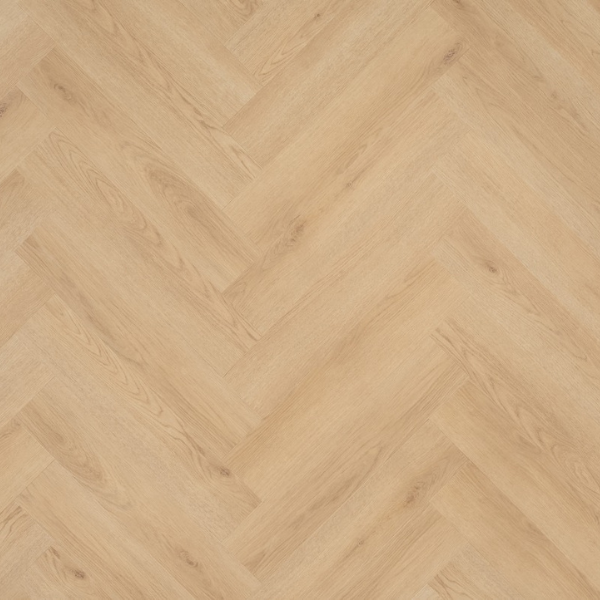 Floer Visgraat Dryback Megamat PVC Natuur Eiken