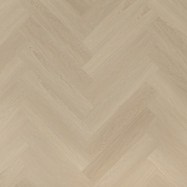 Floer Landhuis Visgraat PVC Beige Eik