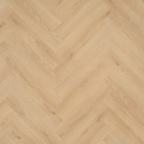 Floer Landhuis Visgraat PVC Natuur Eik