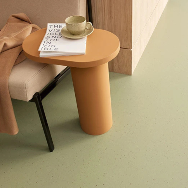 Forbo Solid Cocoa Marmoleum Matcha 3593 Sfeer